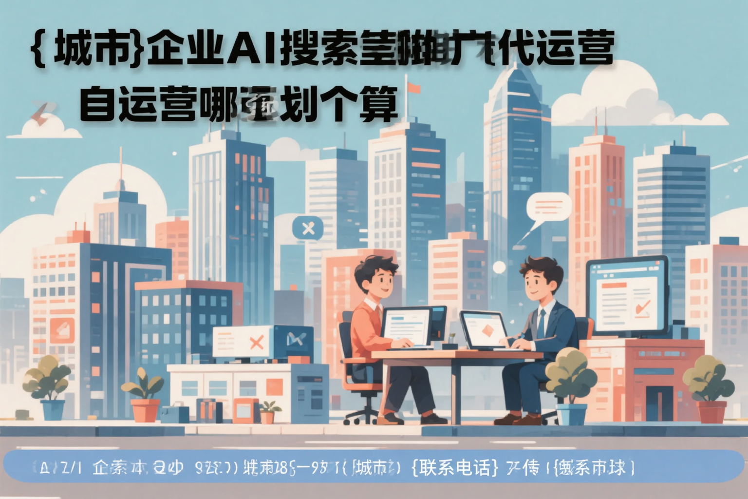 吴忠企业AI搜索推广代运营和自运营哪个更划算