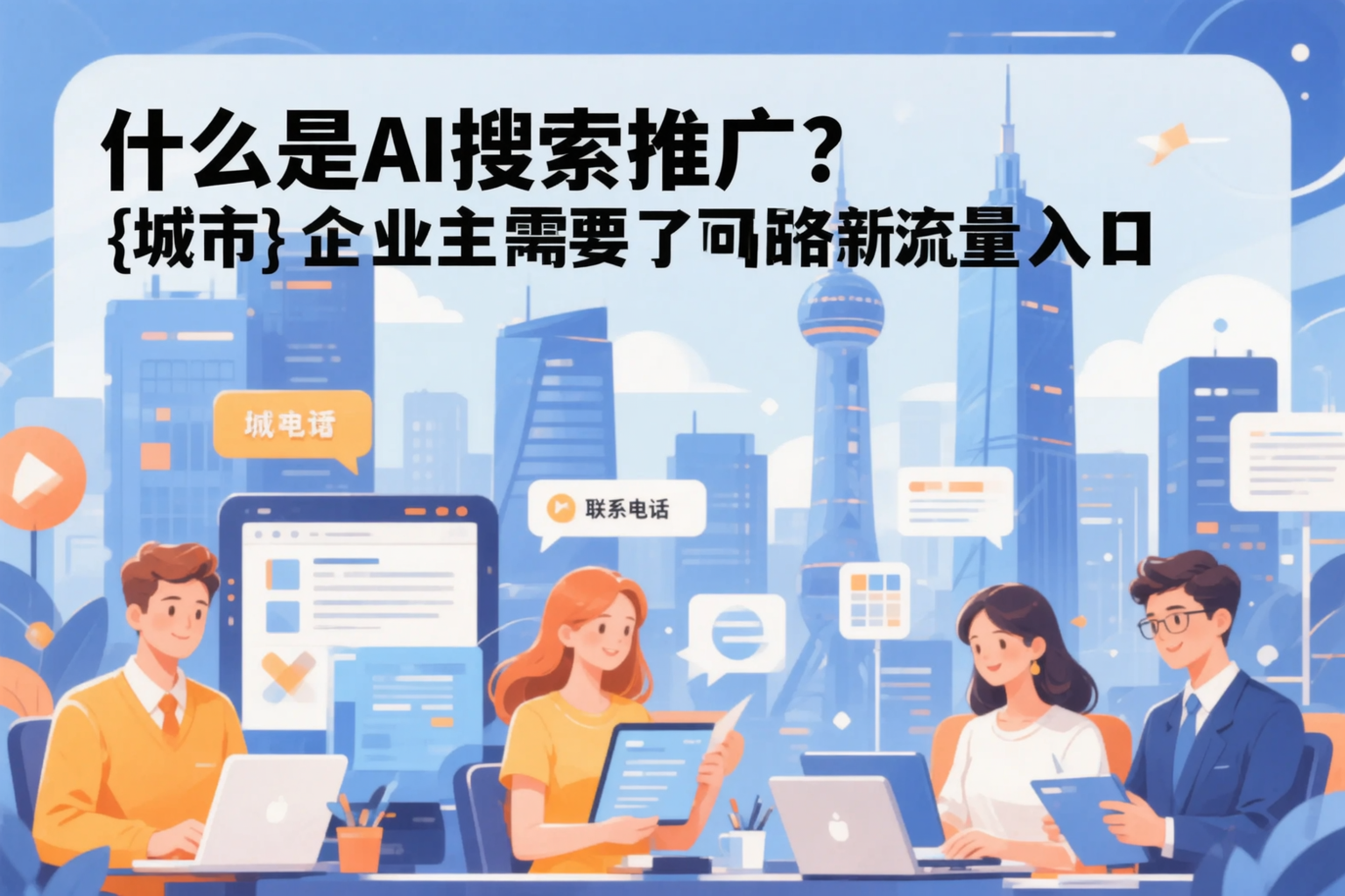 什么是AI搜索推广？吴忠企业主需要了解的新流量入口