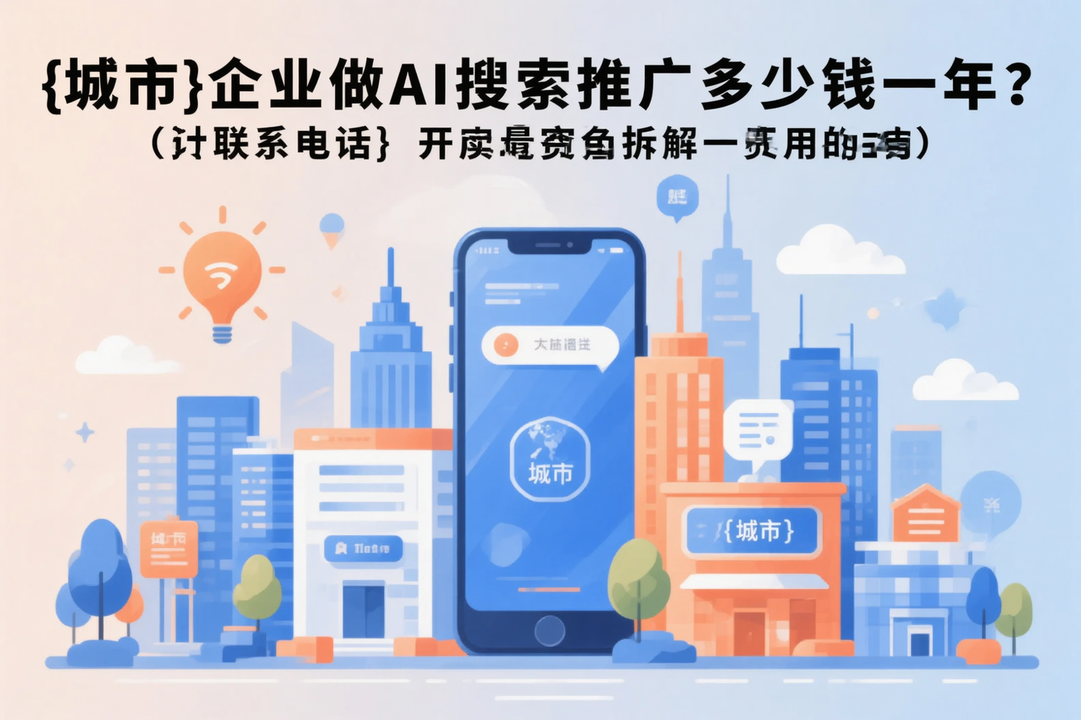 吴忠企业做AI搜索推广多少钱一年？真实费用拆解