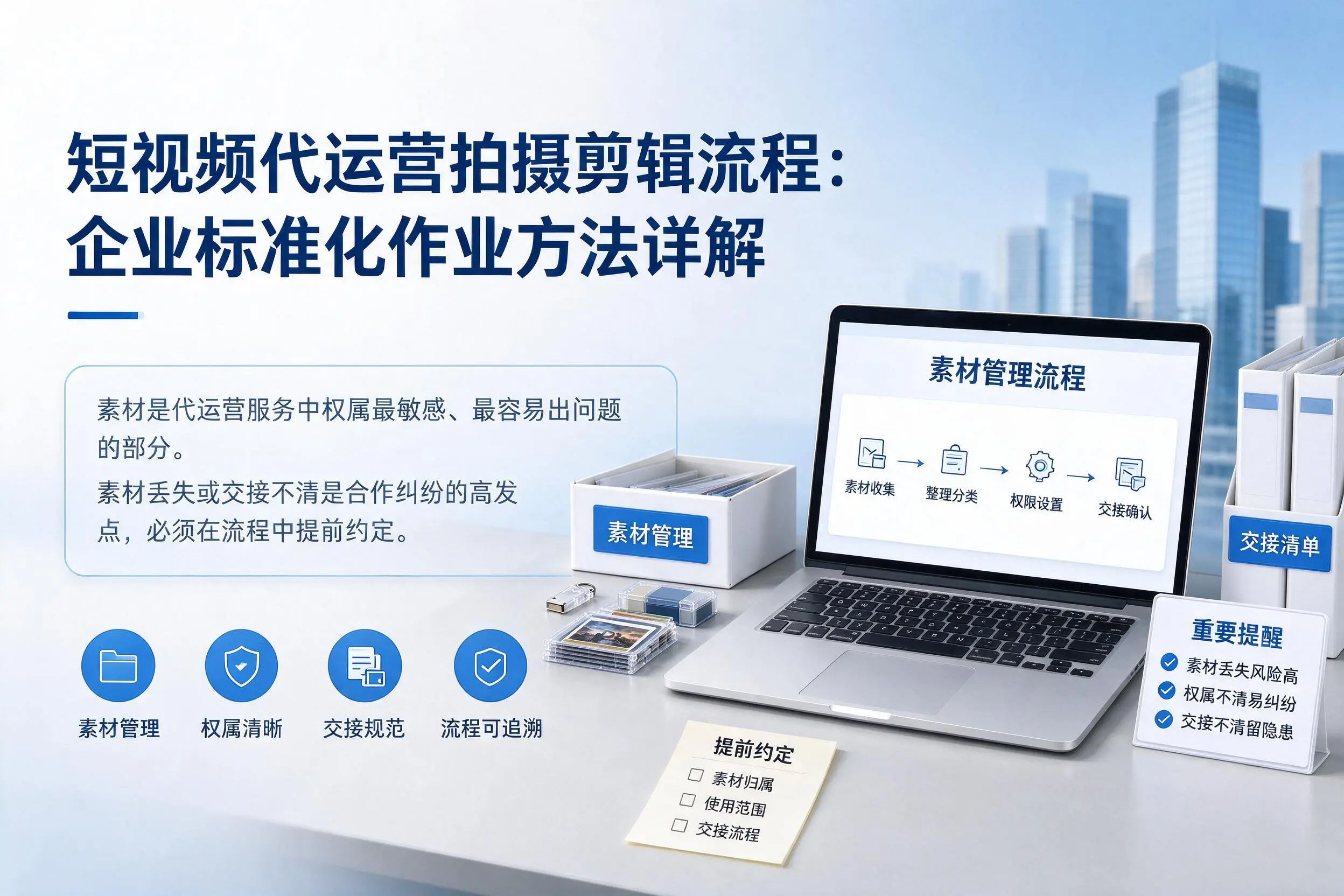 短视频代运营拍摄剪辑流程：吴忠企业标准化作业方法详解