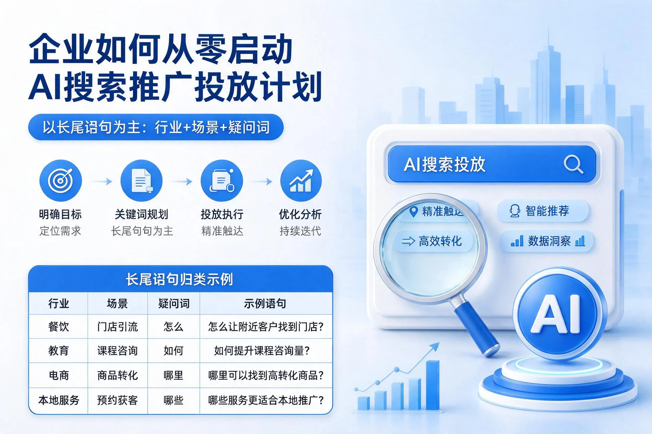 吴忠企业如何从零启动AI搜索推广投放计划